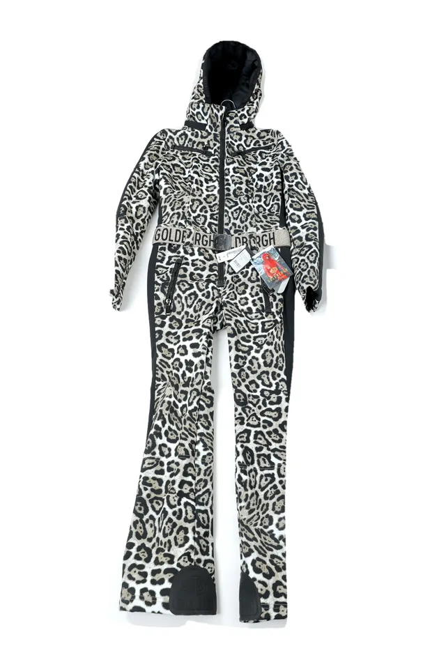Goldbergh Ivory Leopard Print Jumpsuit