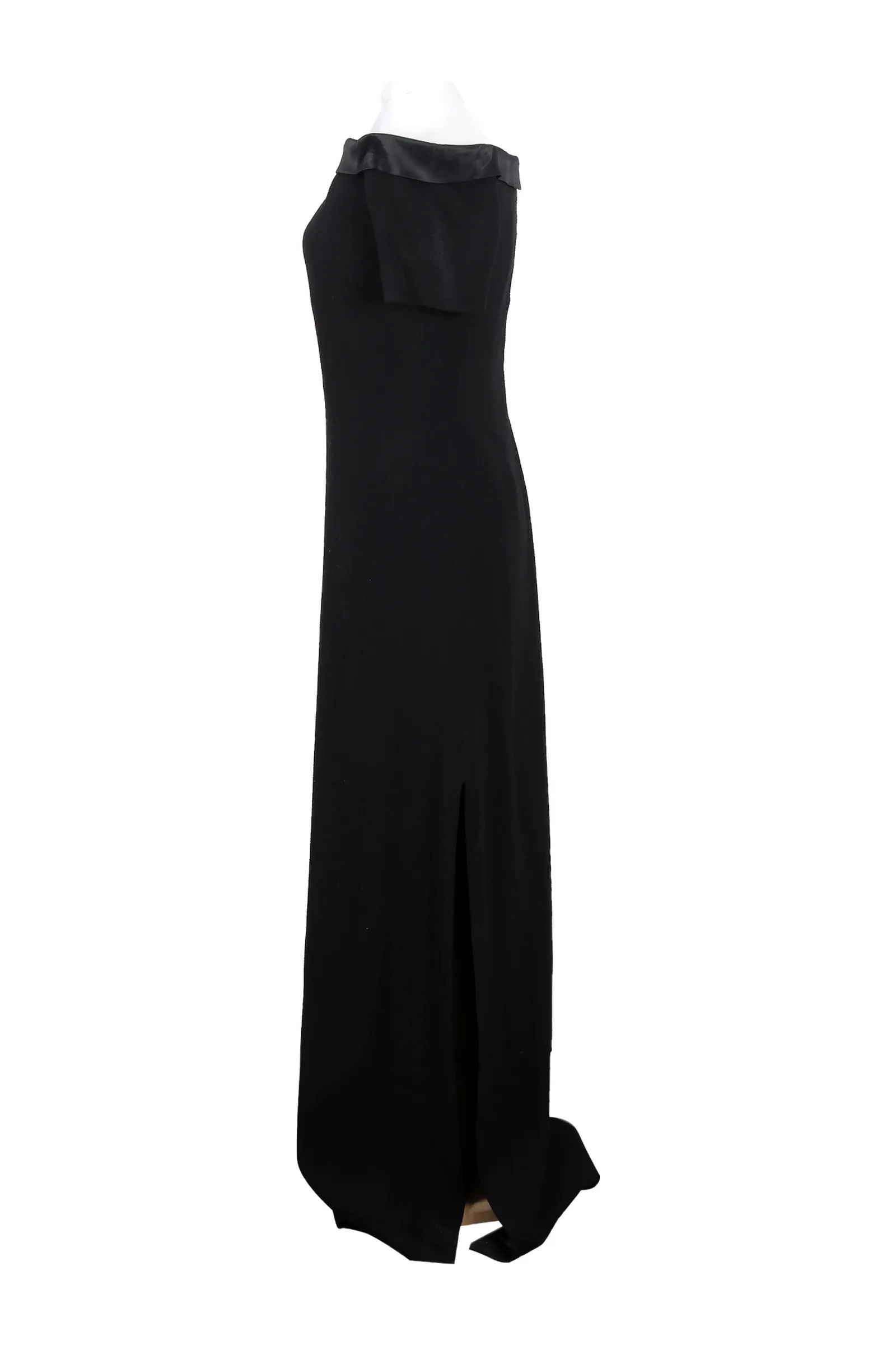 Grace Black Wool Gown
