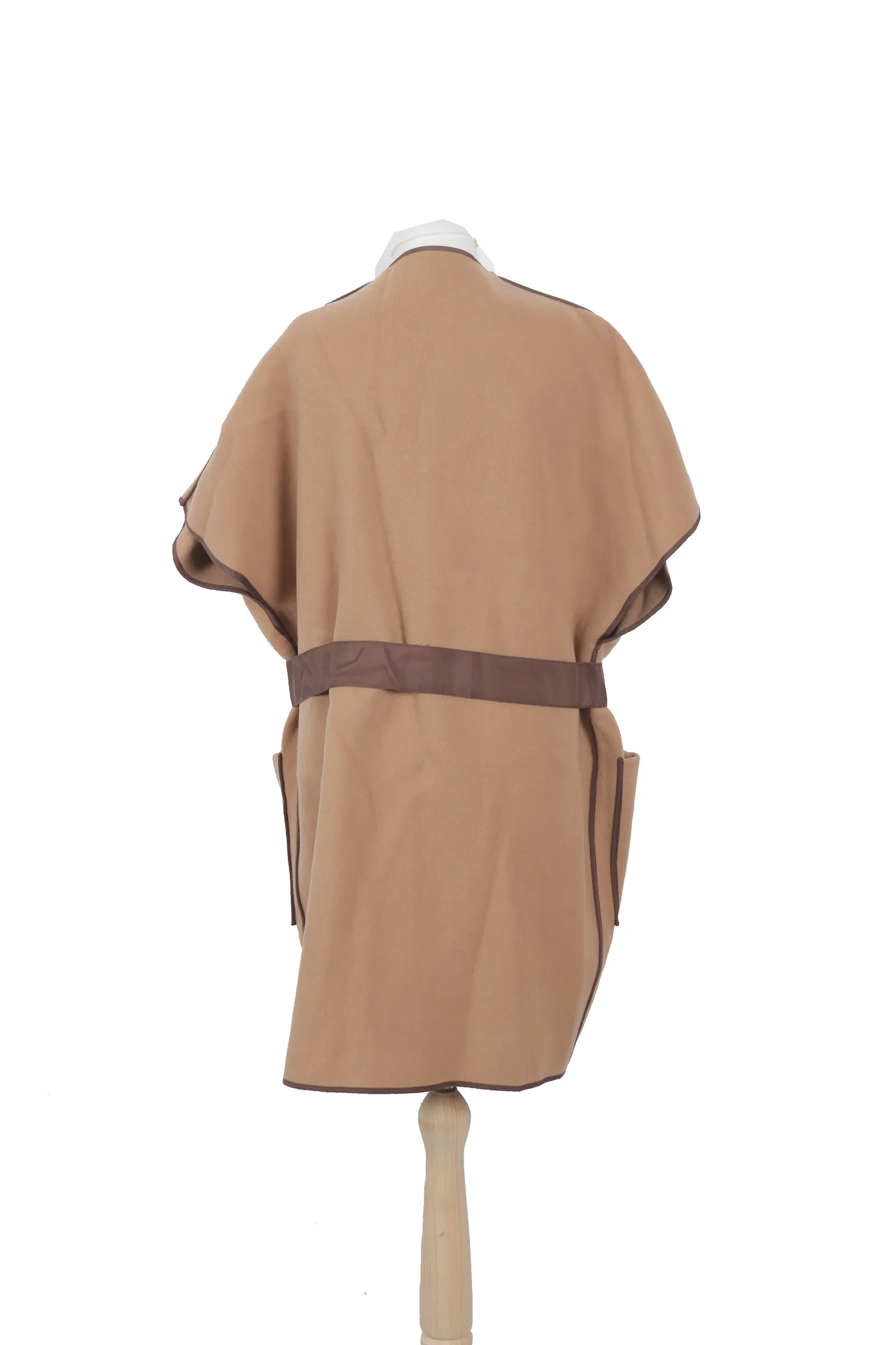 Carolina Herrera Camel Wool Coat