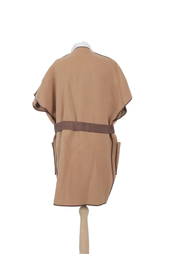 Carolina Herrera Camel Wool Coat