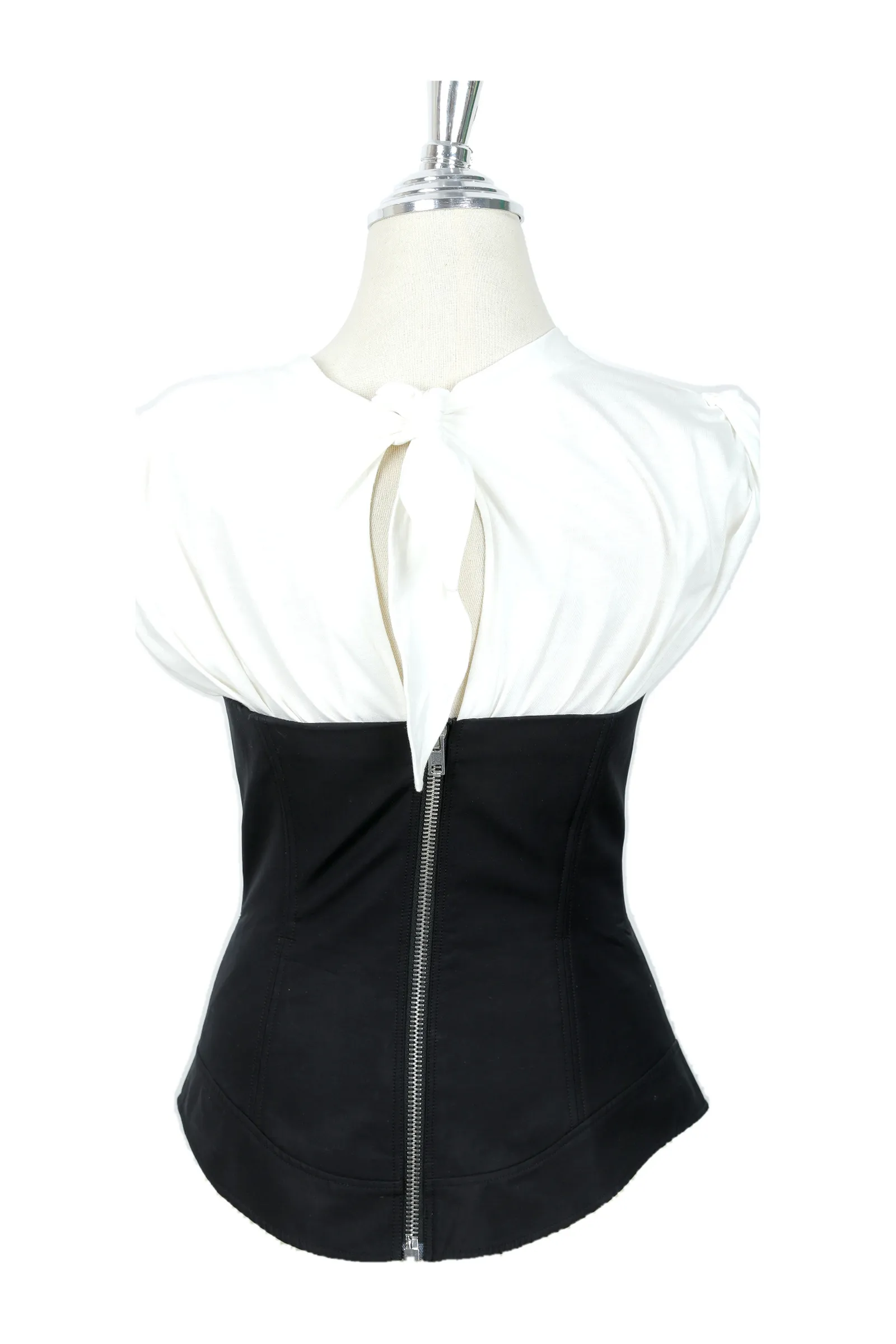Alexander Wang White Satin Top