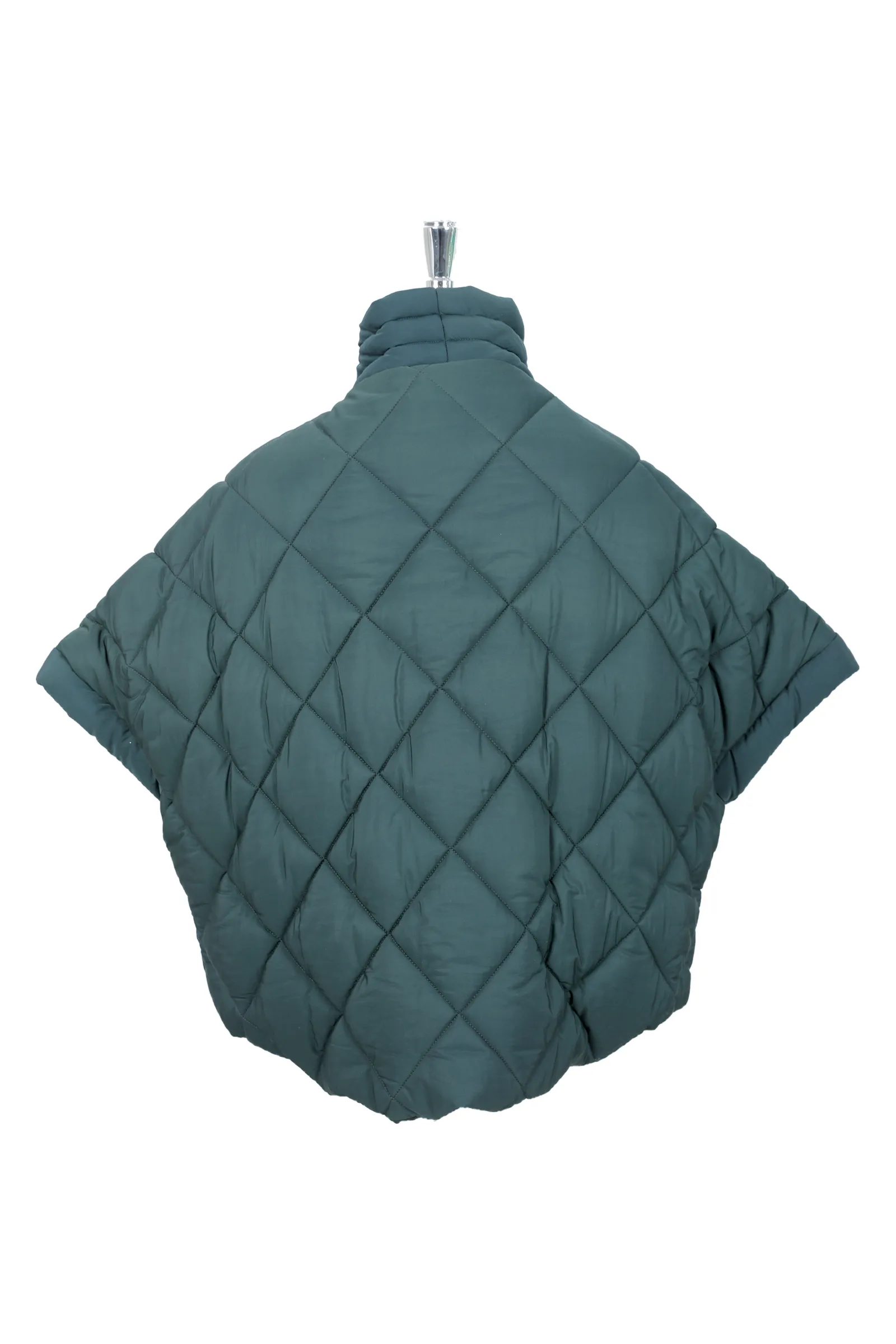 SMH Teal Quilted Cape