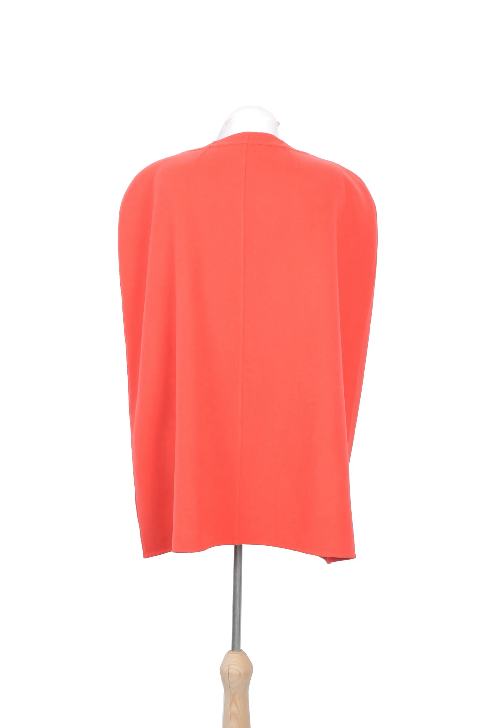 St John Coral Orange Metallic Cape