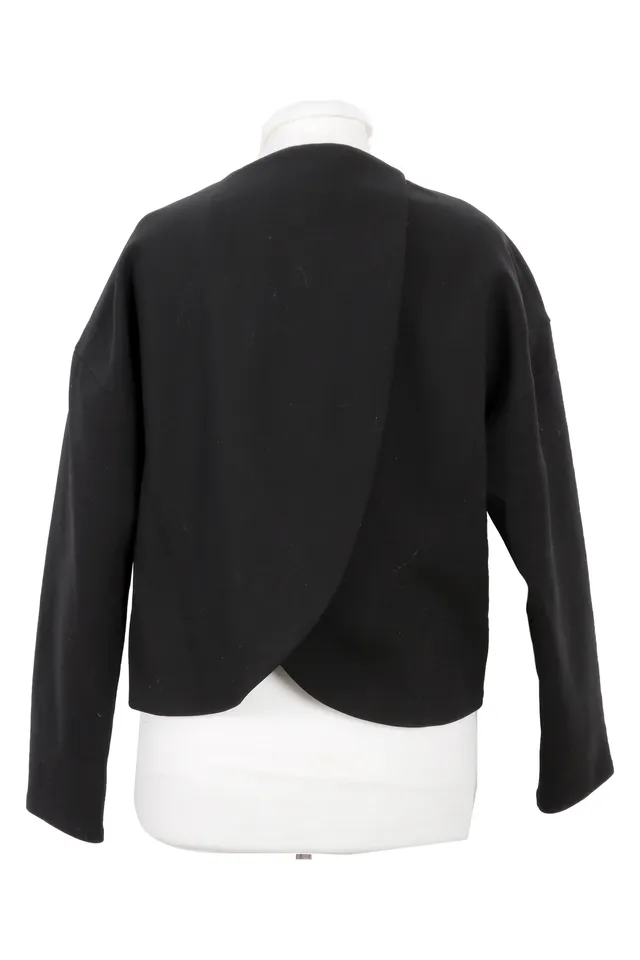 Balenciaga Black Cotton Jacket