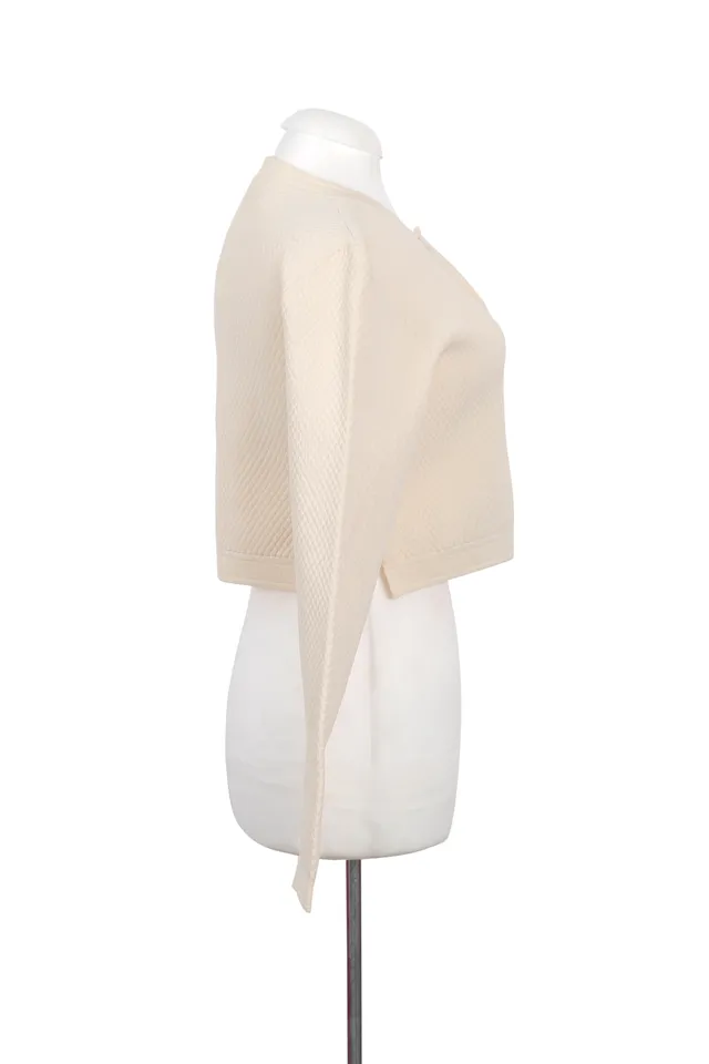 Gucci Cream Cotton Cardigan