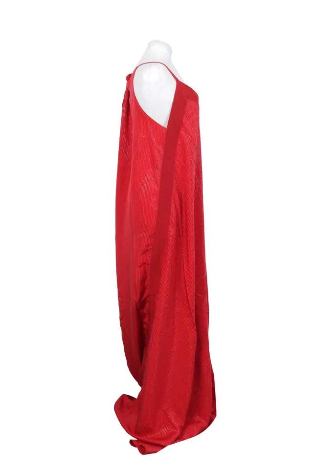 Maison Rabih Kayrouz Red Silk Gown