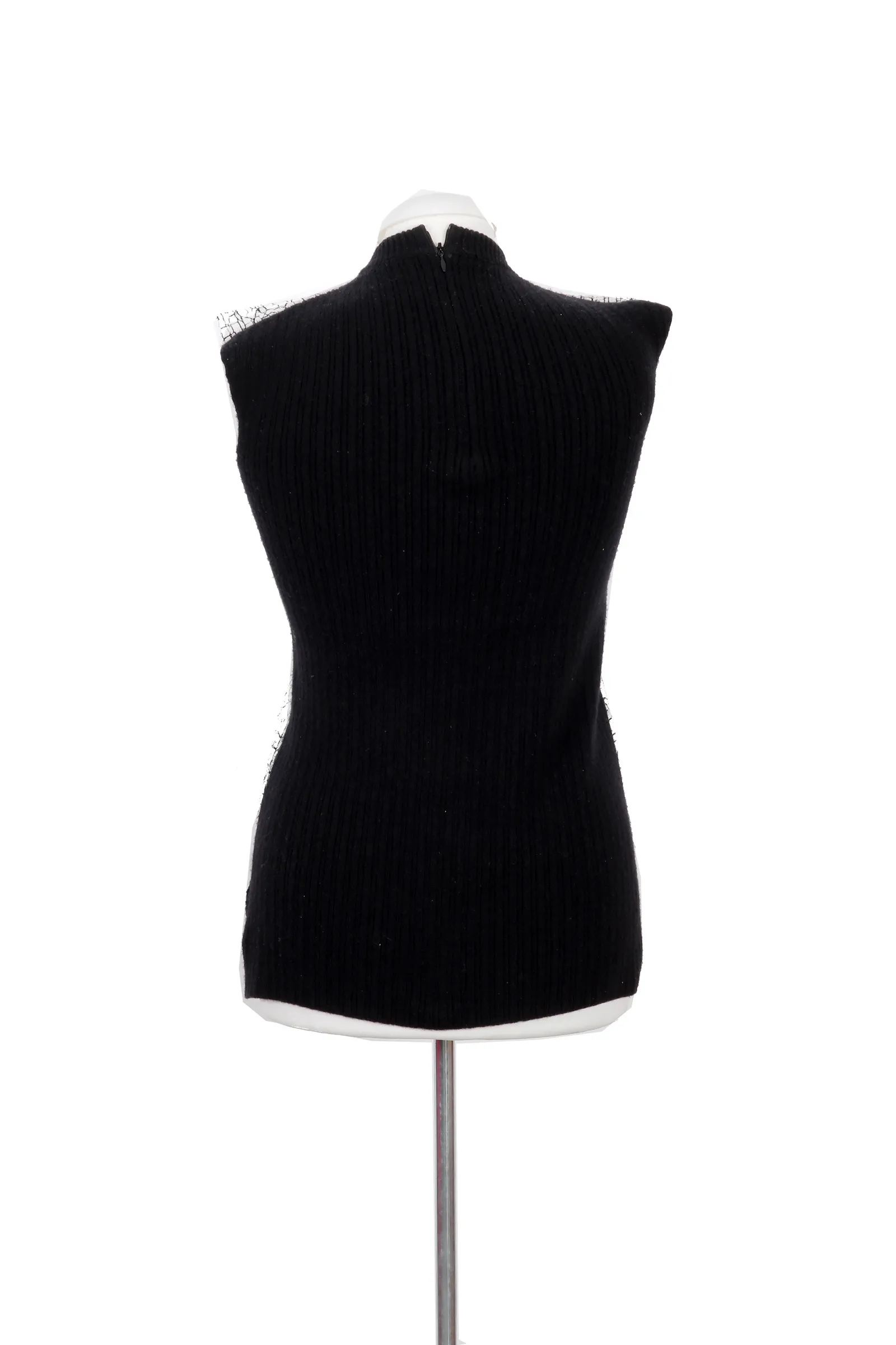 Balenciaga White Knit Sweater Vest