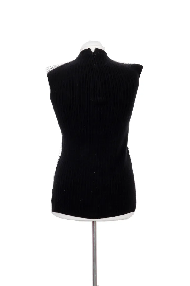 Balenciaga White Knit Sweater Vest