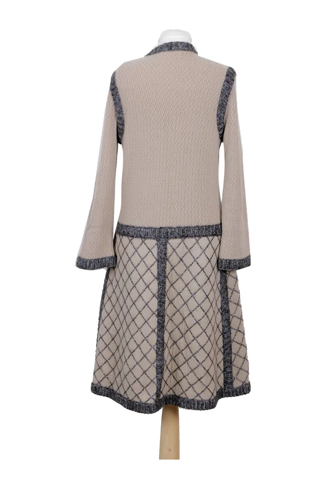 Chanel Pink Quilted Dress