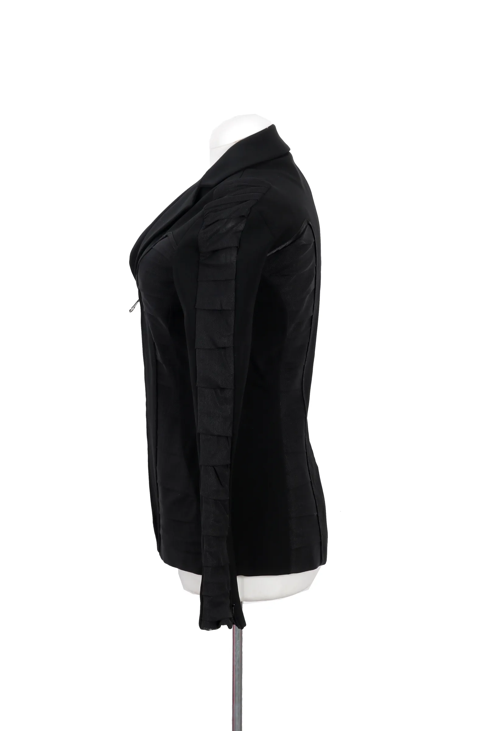 Versace Black Ribbed Jacket