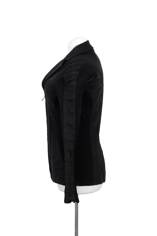 Versace Black Ribbed Jacket