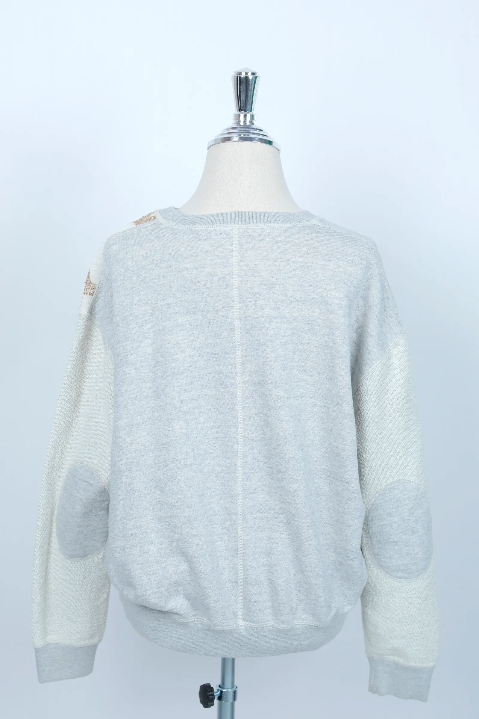 Stella McCartney Heather Grey Lace Hoodie