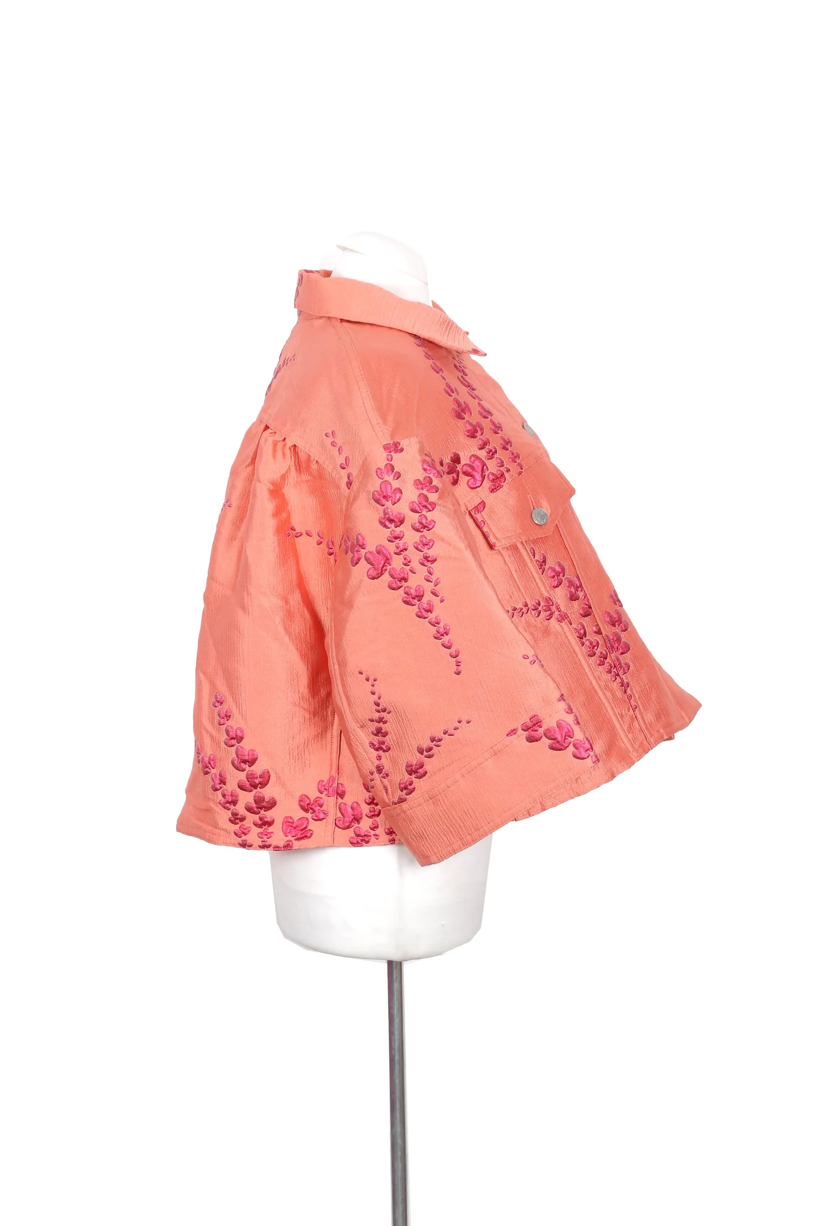 Dries Van Noten Coral Floral Jacket