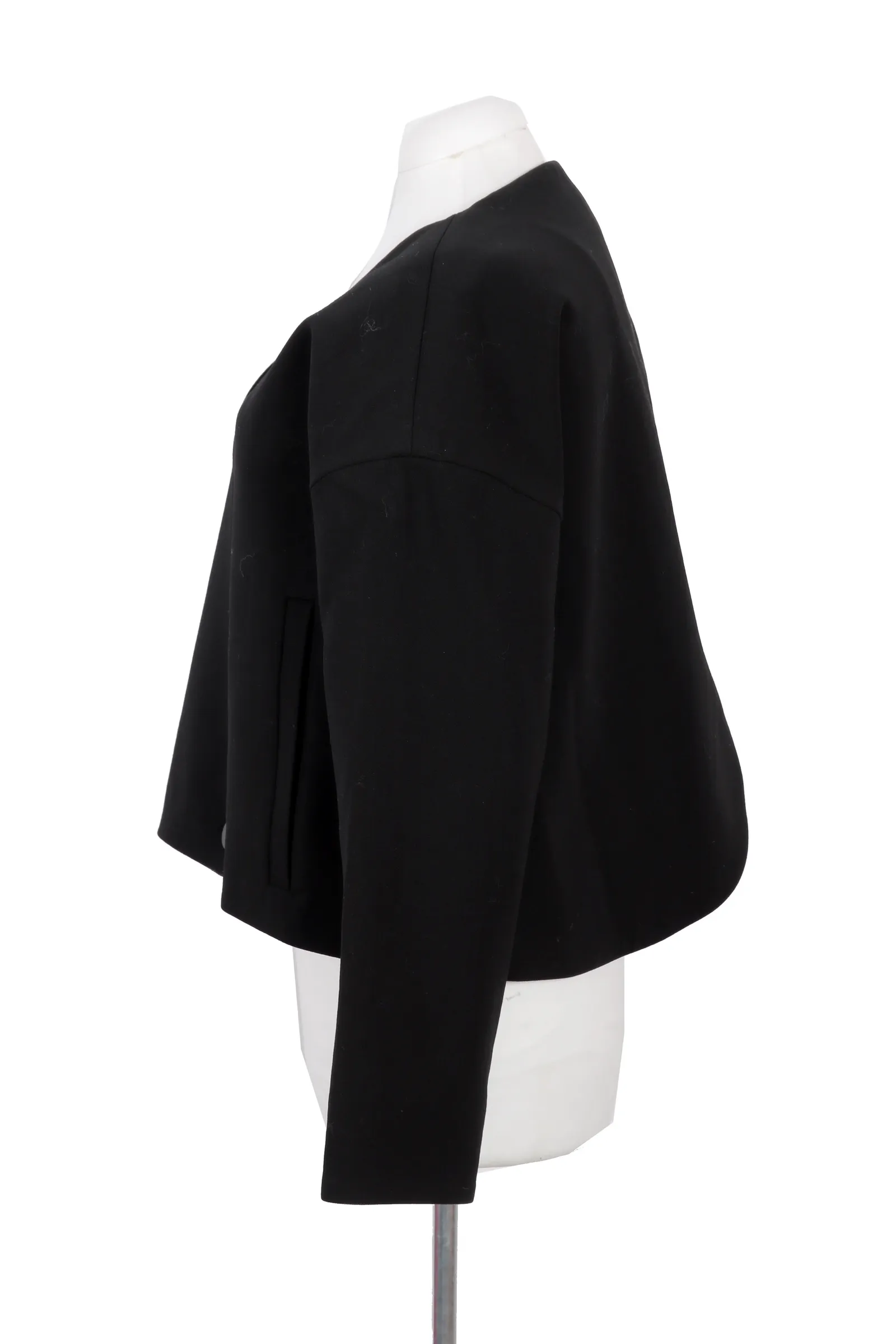 Balenciaga Black Cotton Jacket
