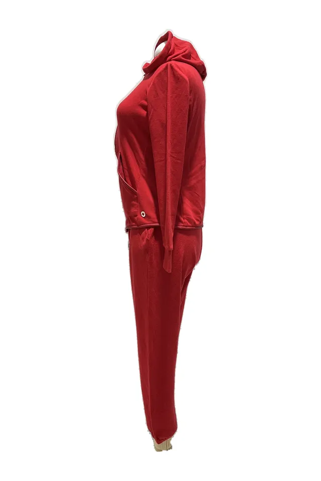 Loro Piana Red Two-Piece Set