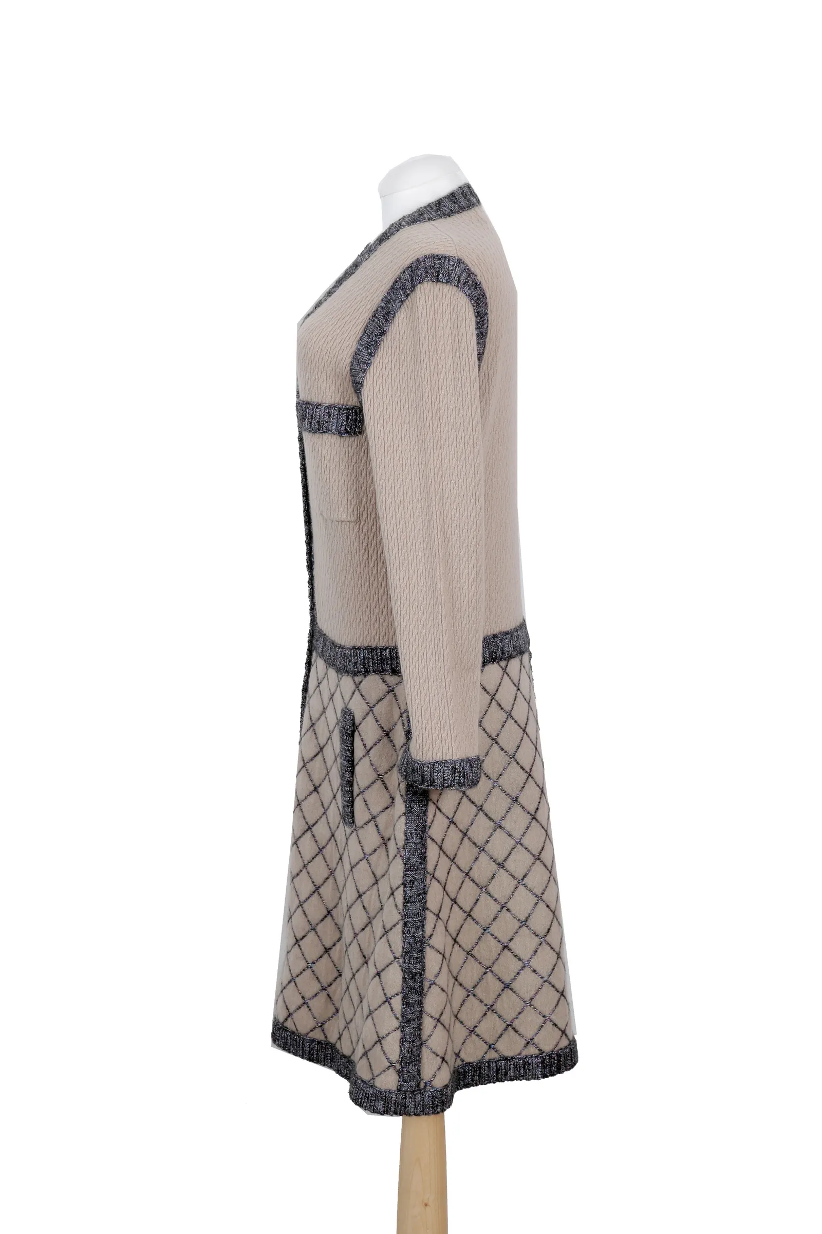 Chanel Pink Quilted Dress