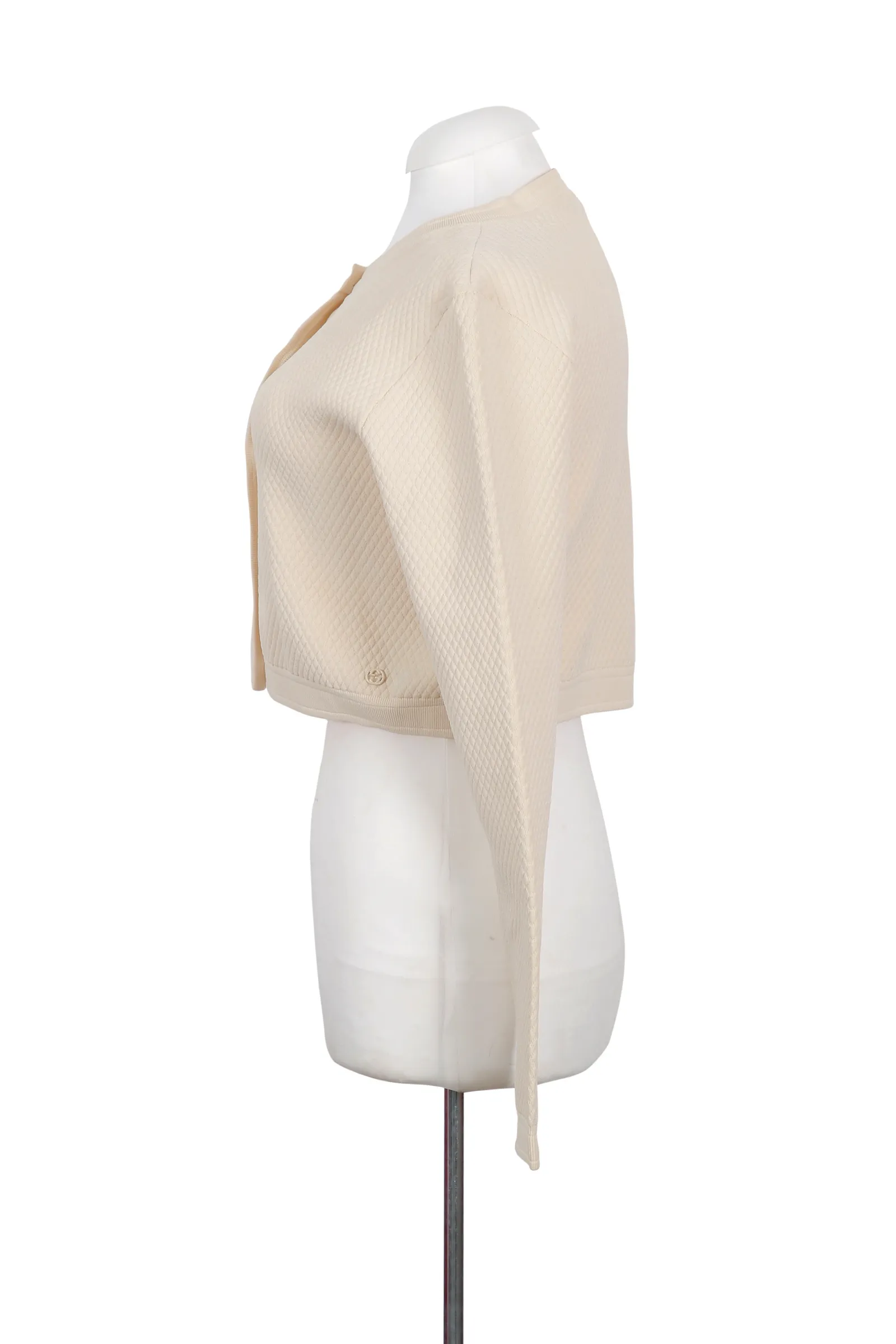 Gucci Cream Cotton Cardigan