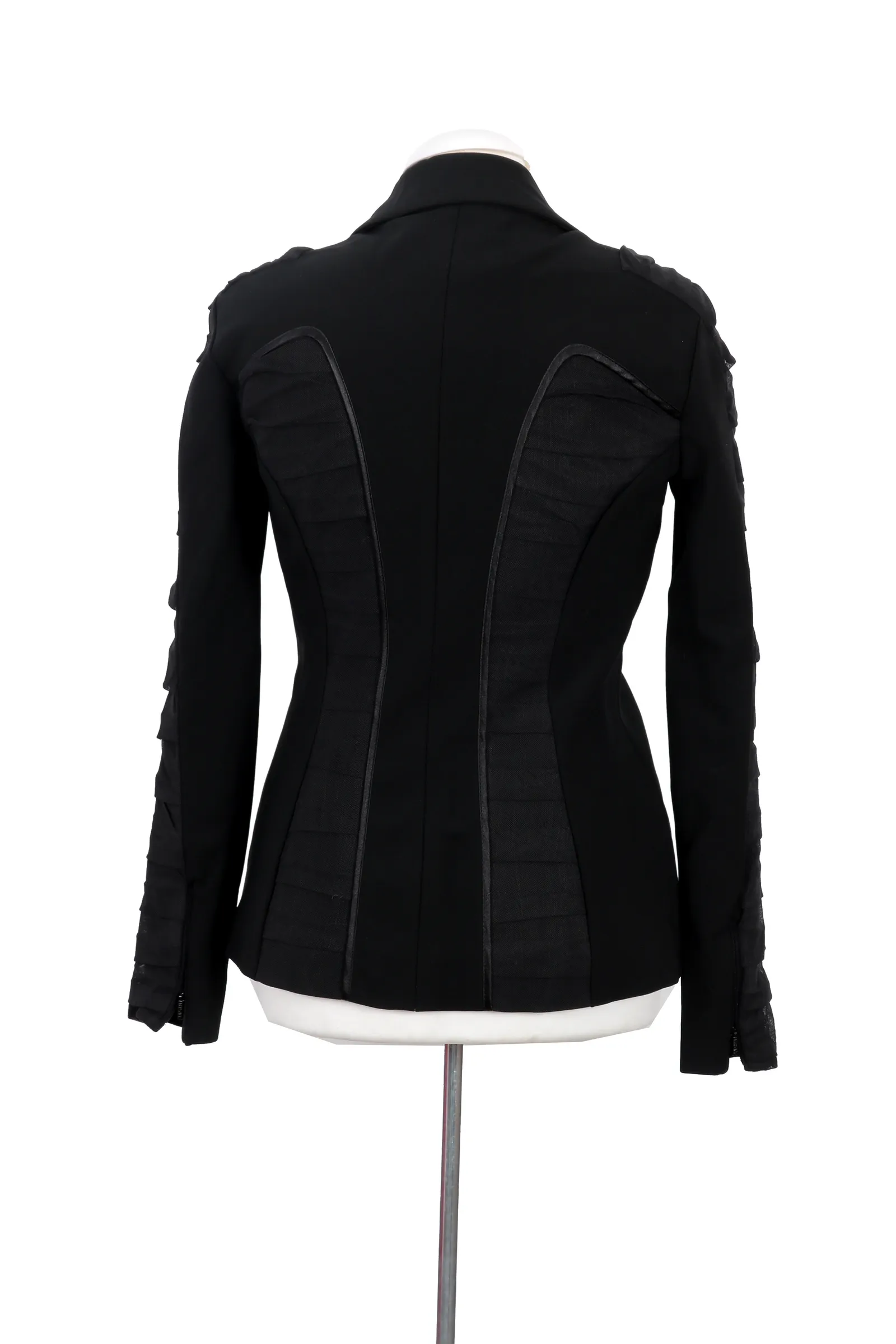 Versace Black Ribbed Jacket