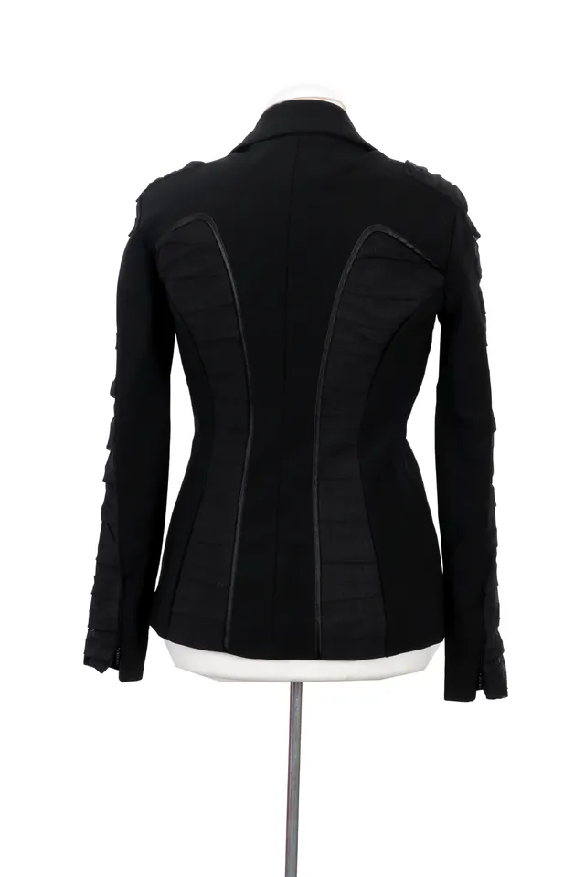 Versace Black Ribbed Jacket