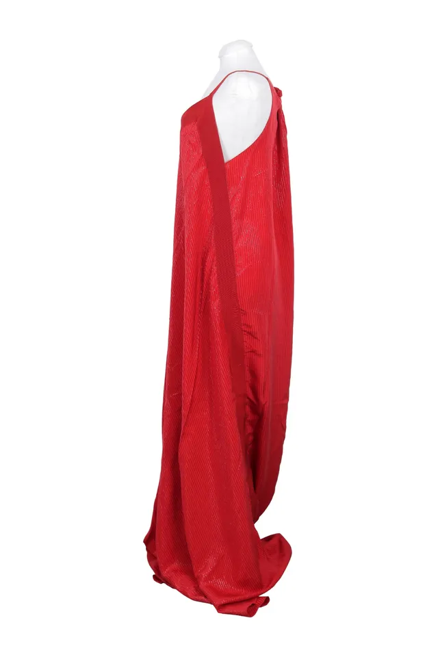 Maison Rabih Kayrouz Red Silk Gown