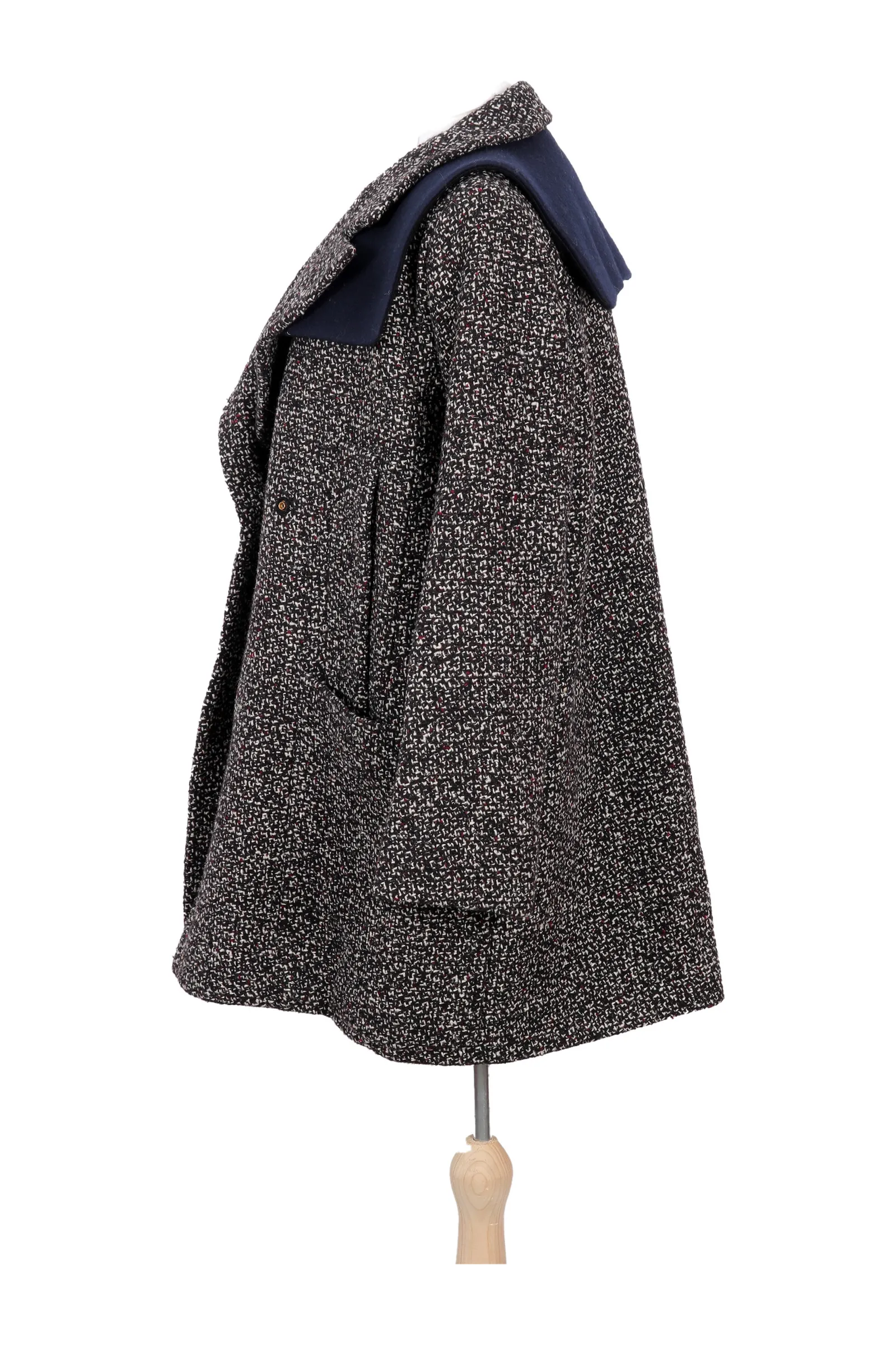 Chloe Black Wool Coat