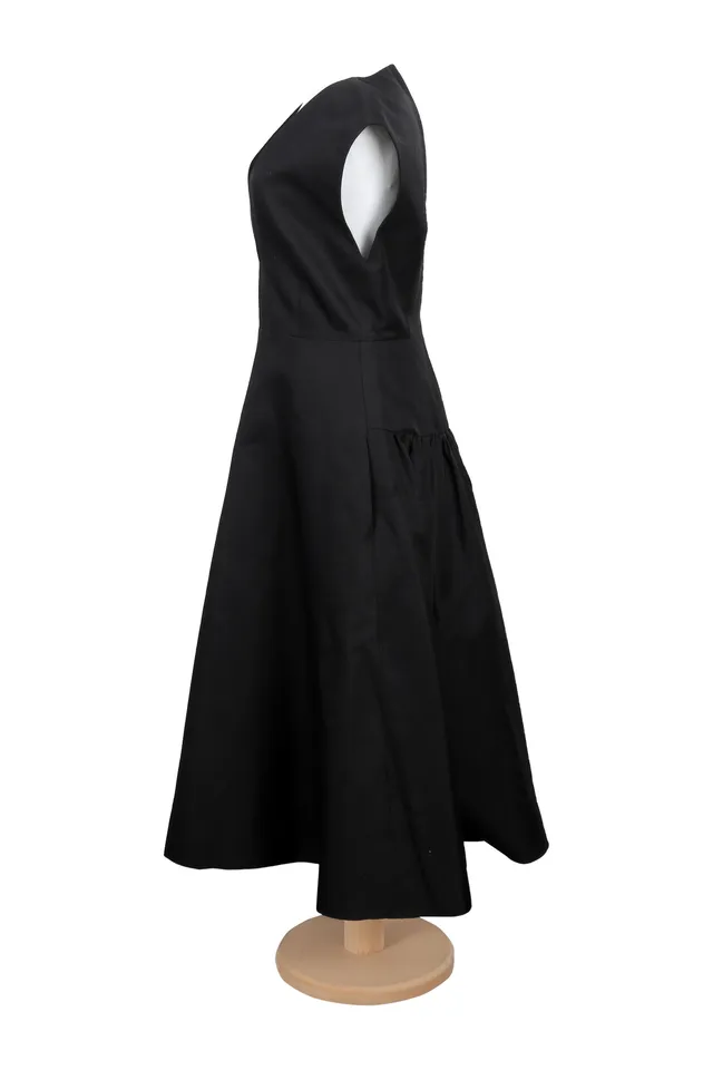 Michael Kors Black Wool Dress