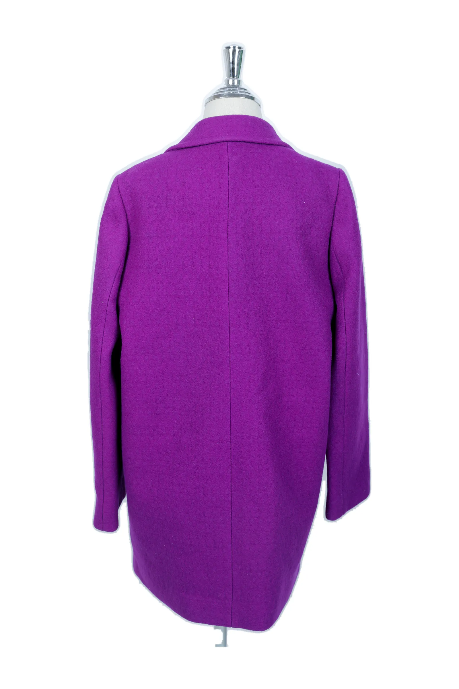 Stella McCartney Magenta Wool Coat