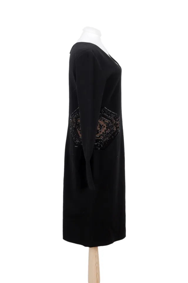 Emilio Pucci Black Embellished Dress