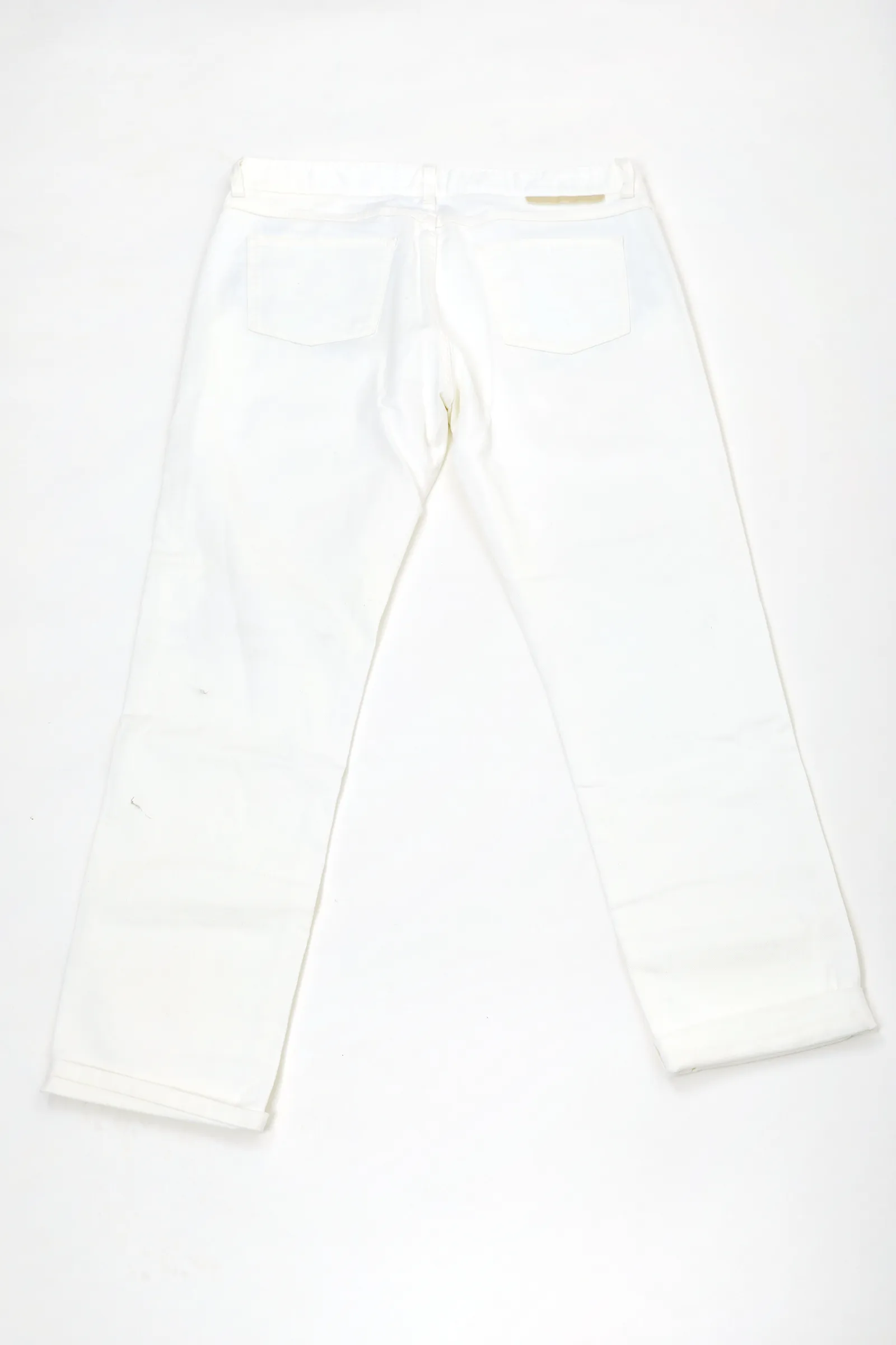 Stella McCartney White Floral Jeans