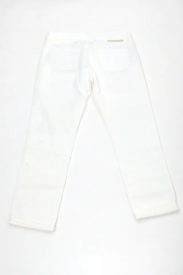 Stella McCartney White Floral Jeans