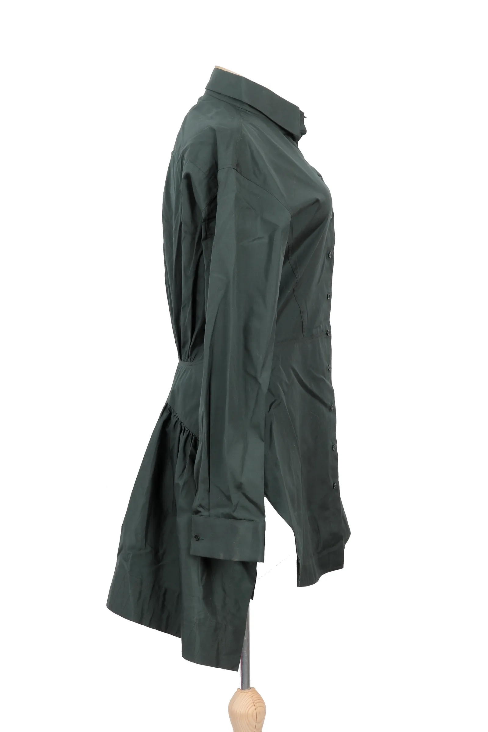 Alaia Green Silk Shirt