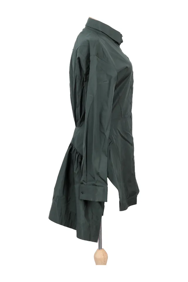 Alaia Green Silk Shirt