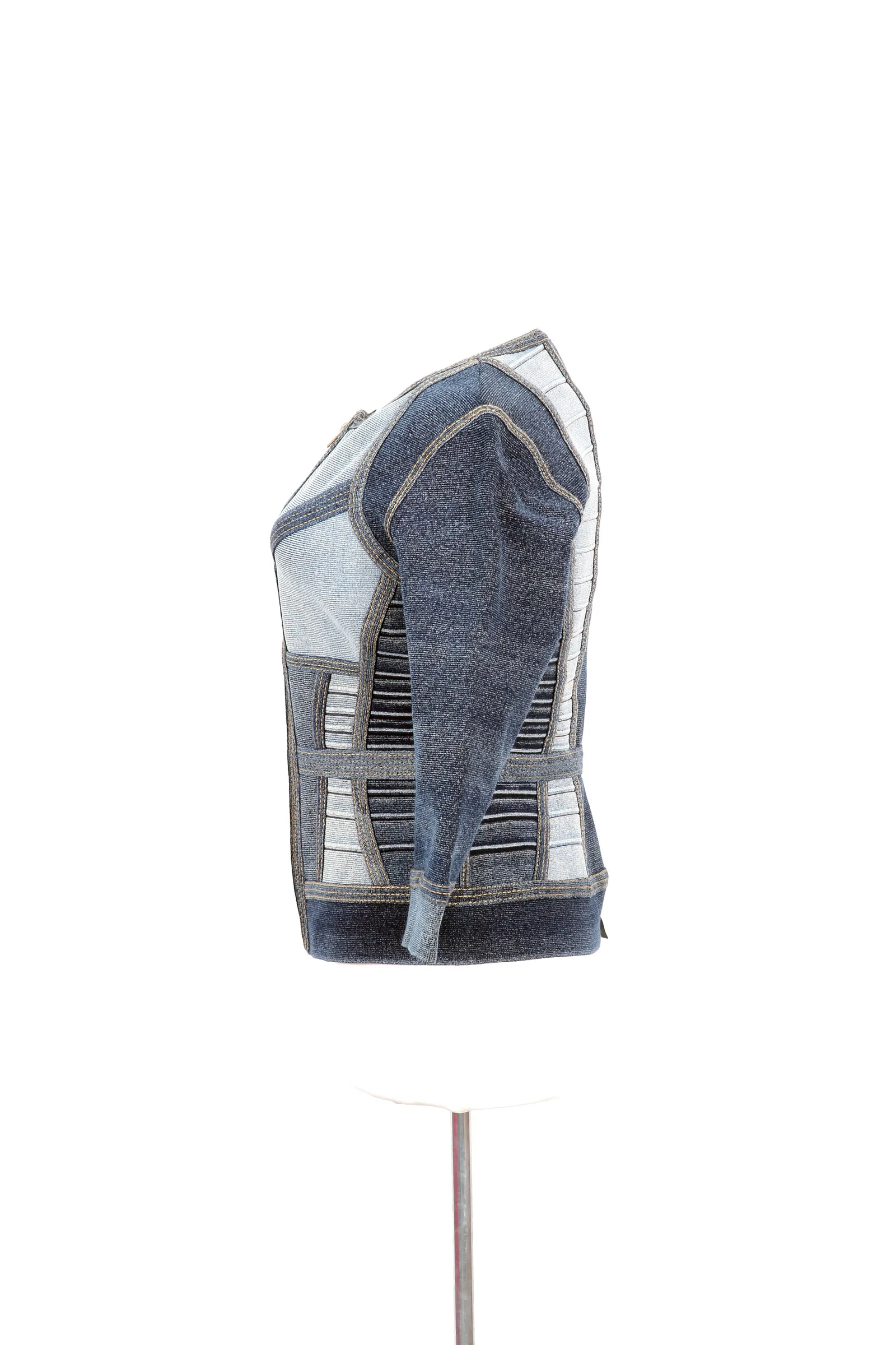 Hevier Blue Denim Jacket