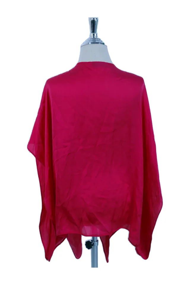 Stella McCartney Fuchsia Silk Top