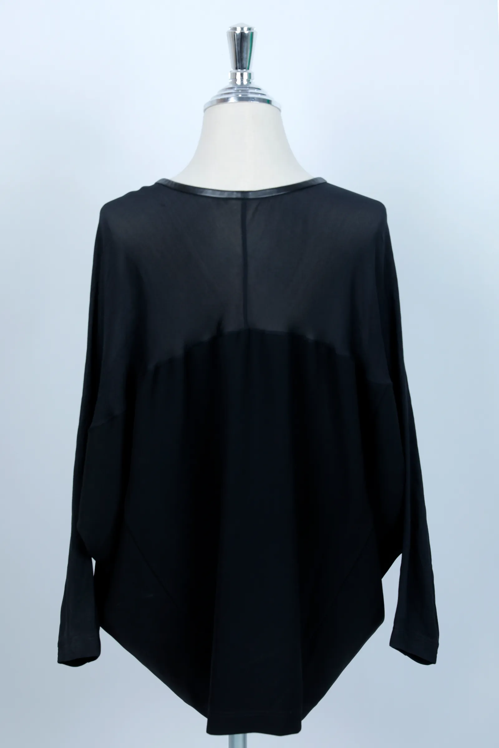 Barbara Bui Black Leather Top