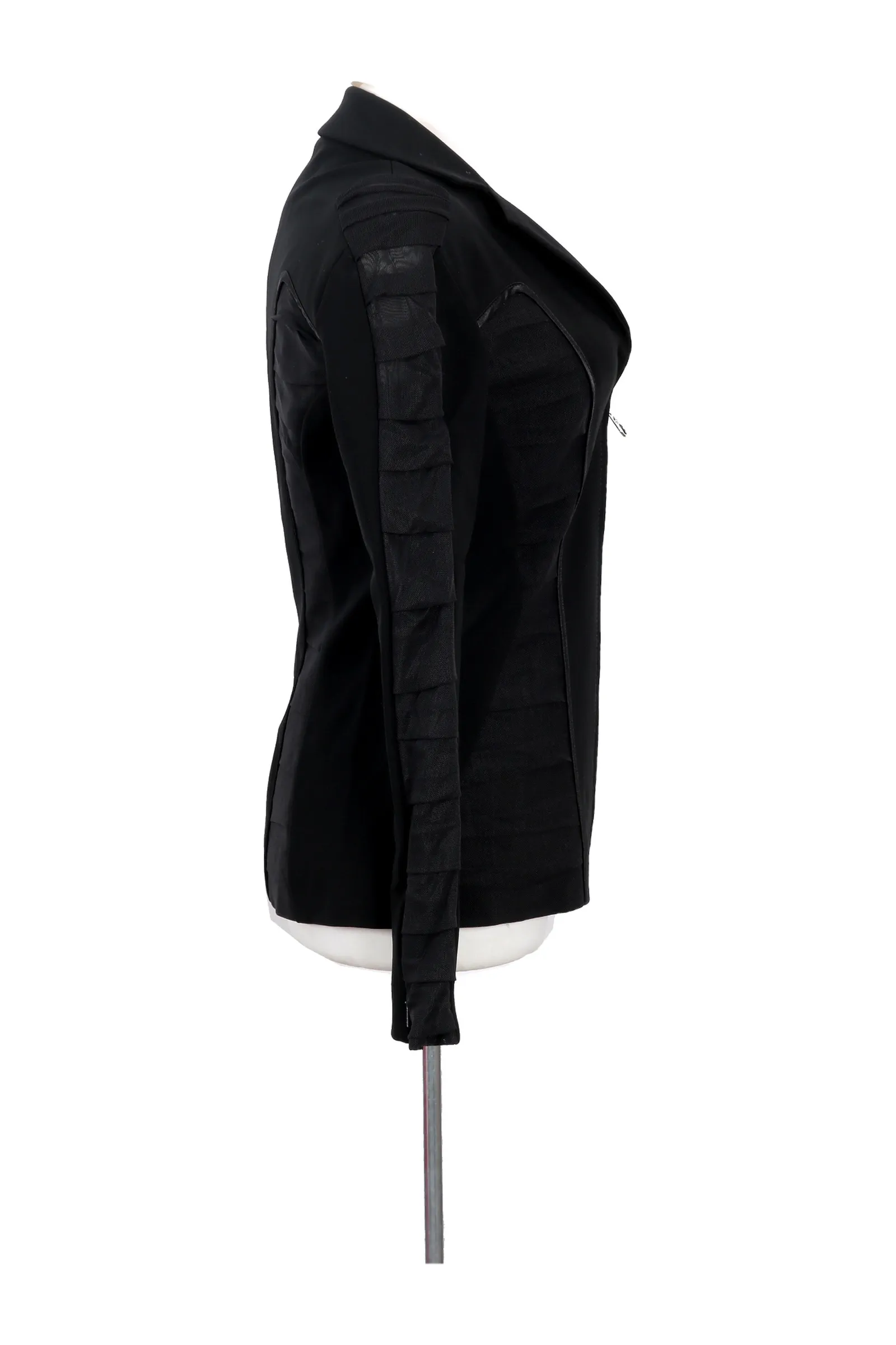 Versace Black Ribbed Jacket