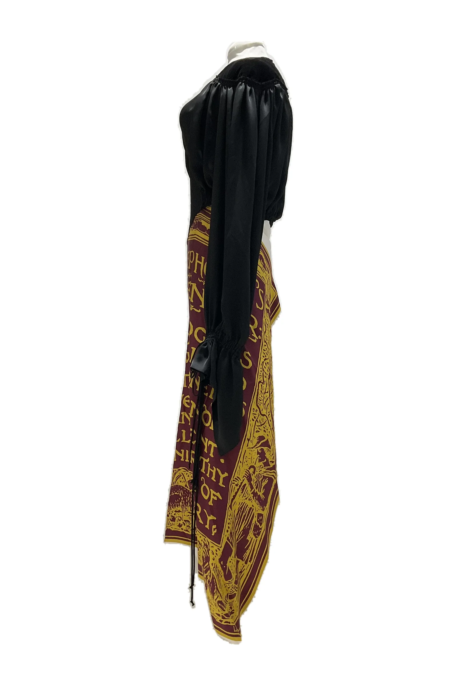 Lanvin Black Printed Two-Piece Set