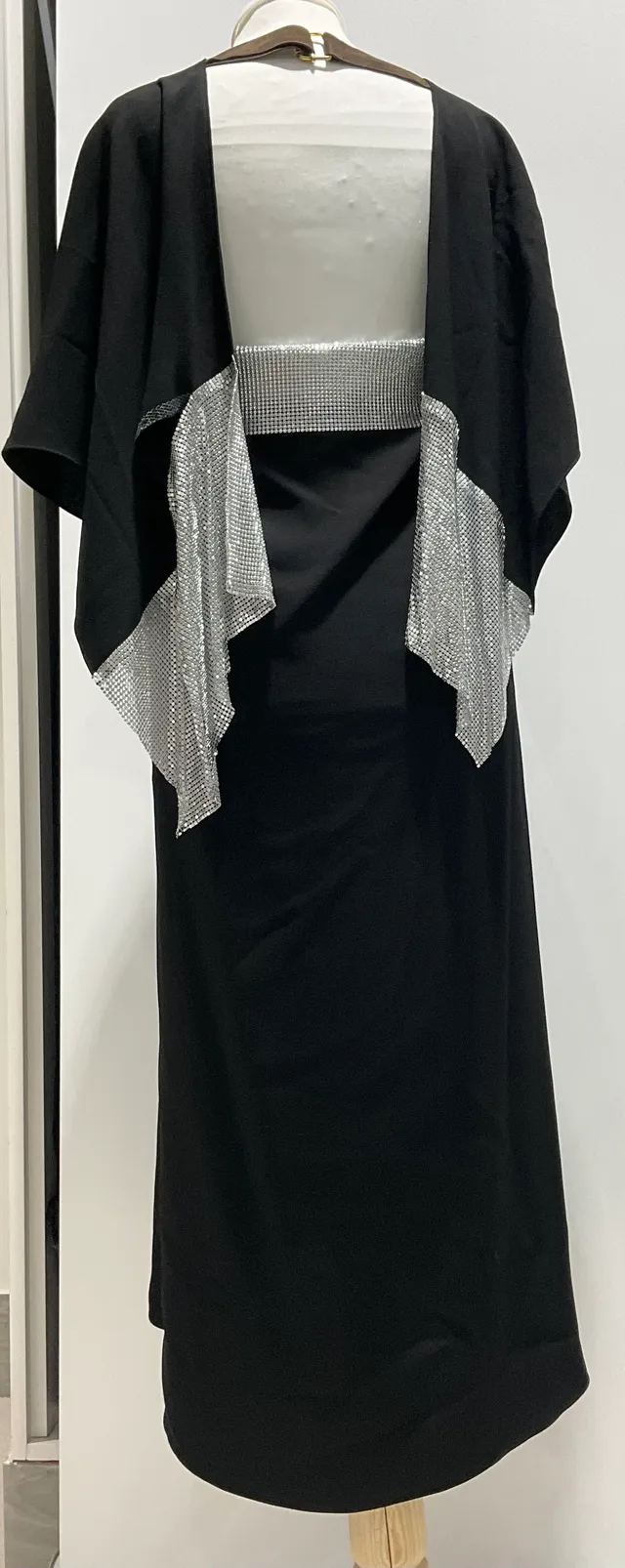 JW Anderson Black Embellished Kaftan