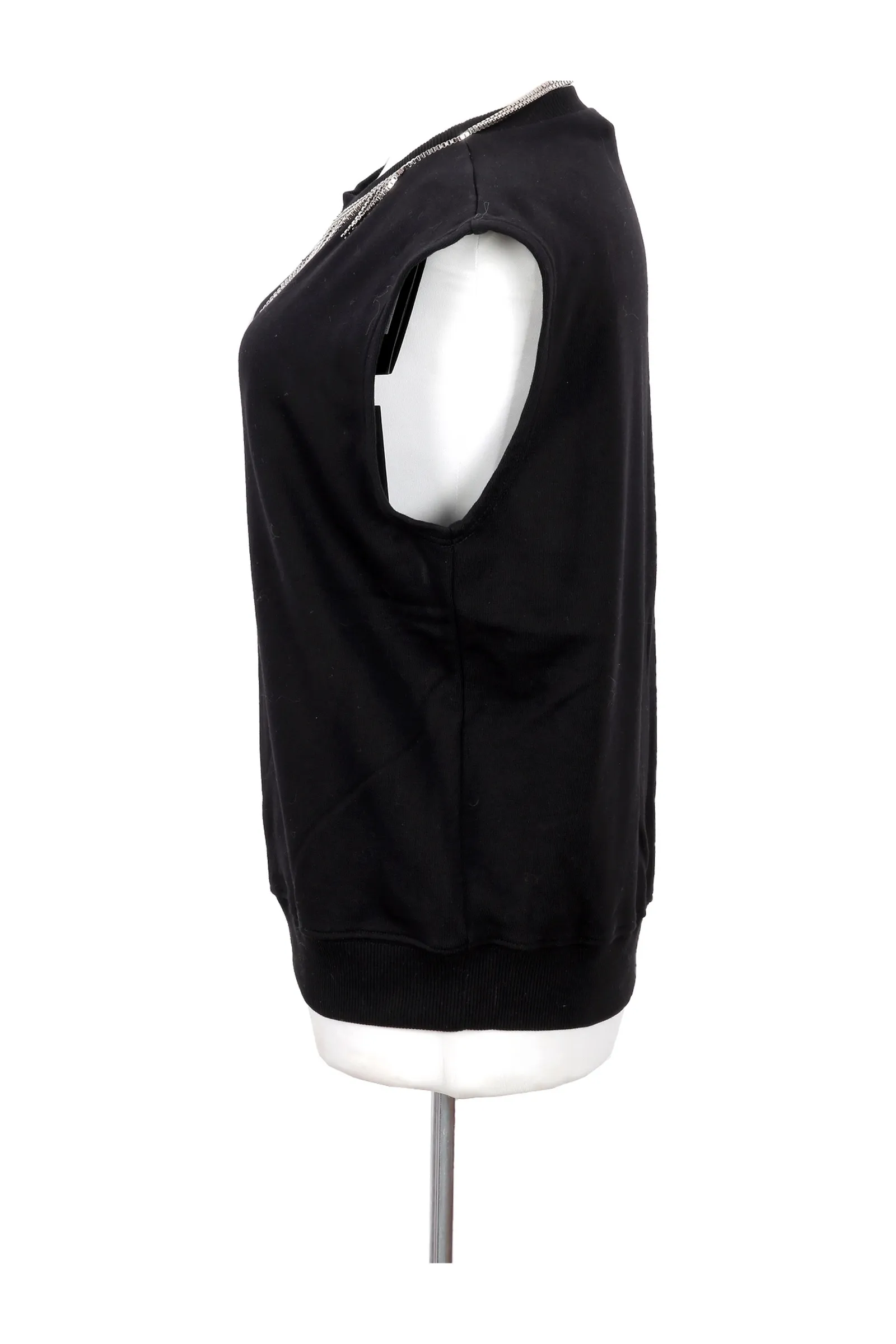 Yves Saint Laurent Black Embellished Top