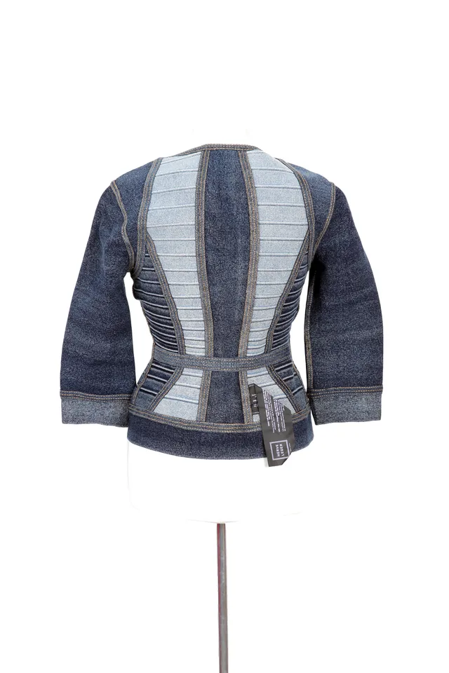Hevier Blue Denim Jacket