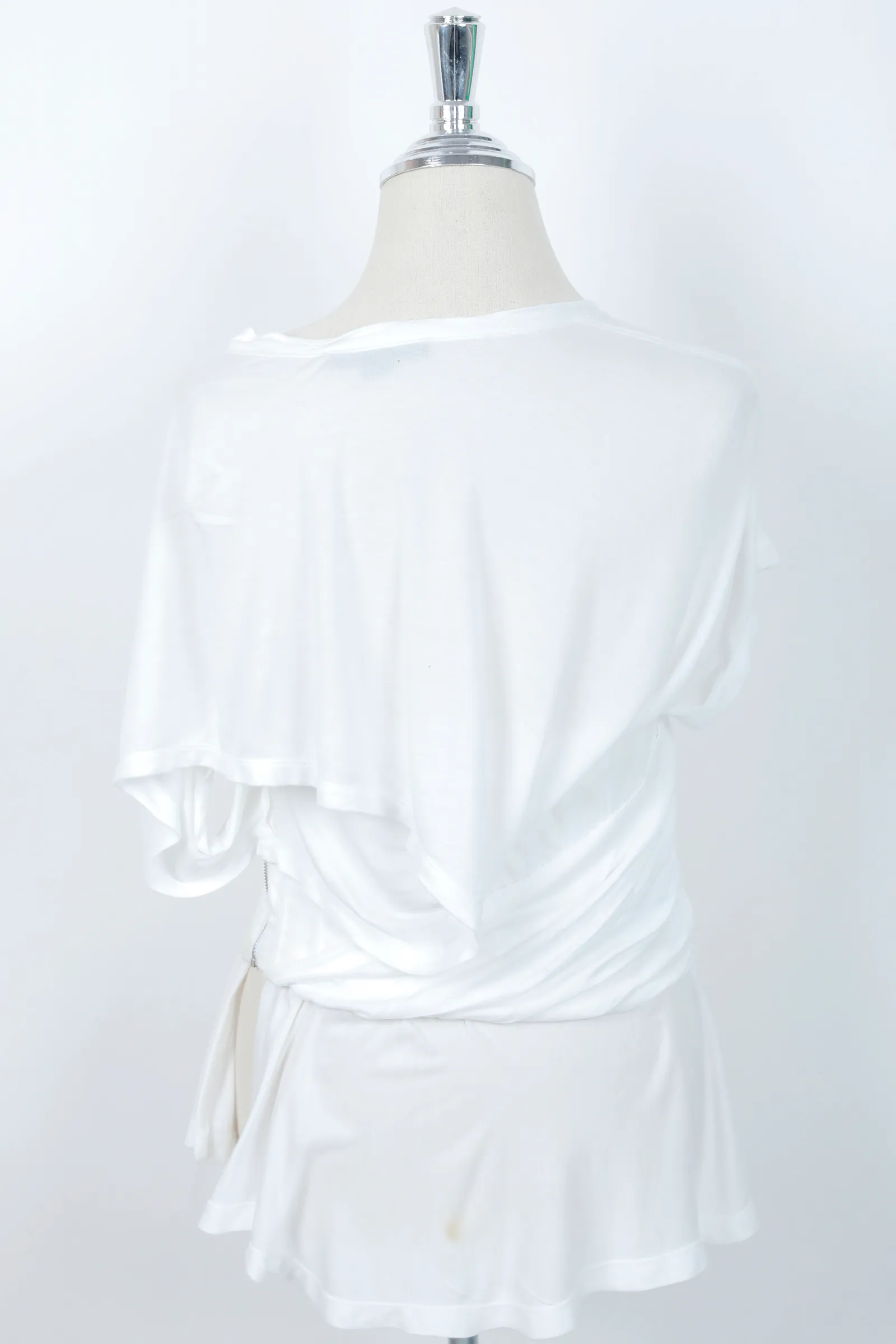 Alexander Wang White Viscose Mini Dress
