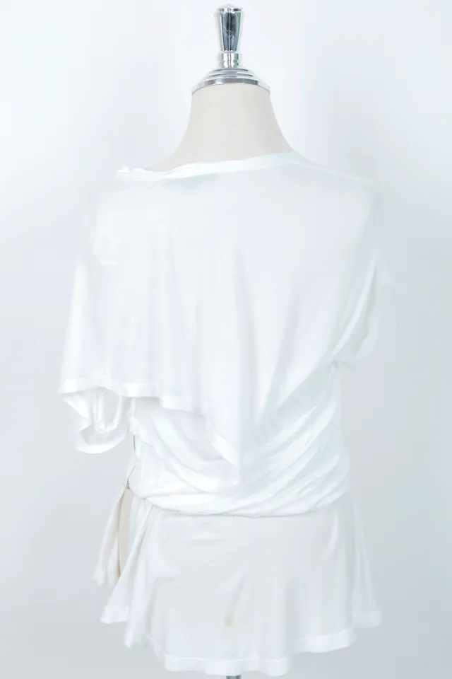 Alexander Wang White Viscose Mini Dress