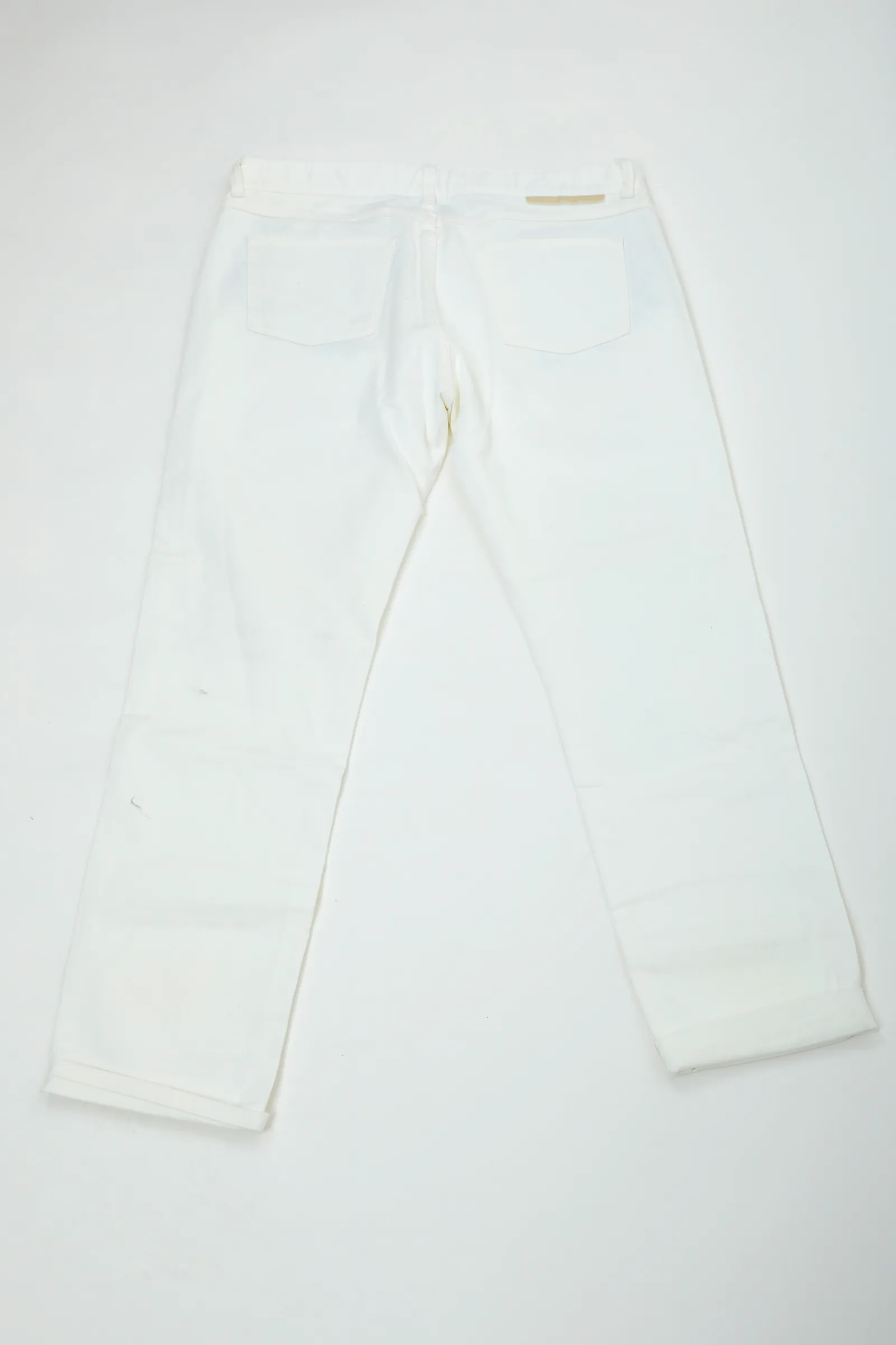 Stella McCartney White Floral Jeans