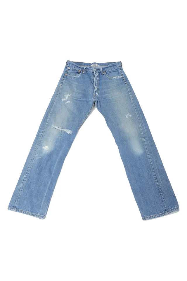 Stella McCartney Blue Denim Printed Jeans