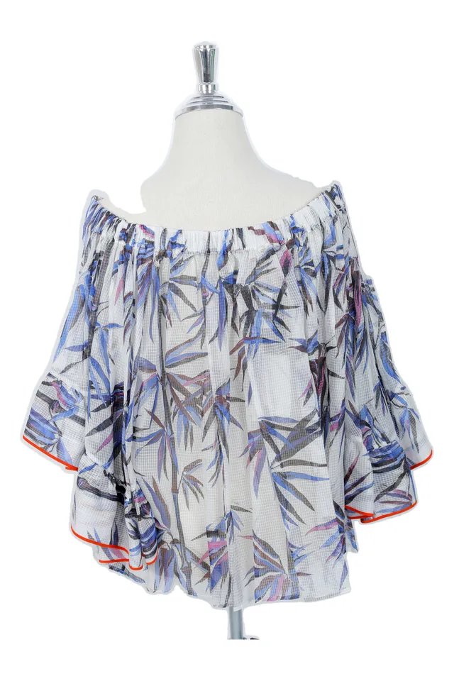 Emilio Pucci White Printed Top