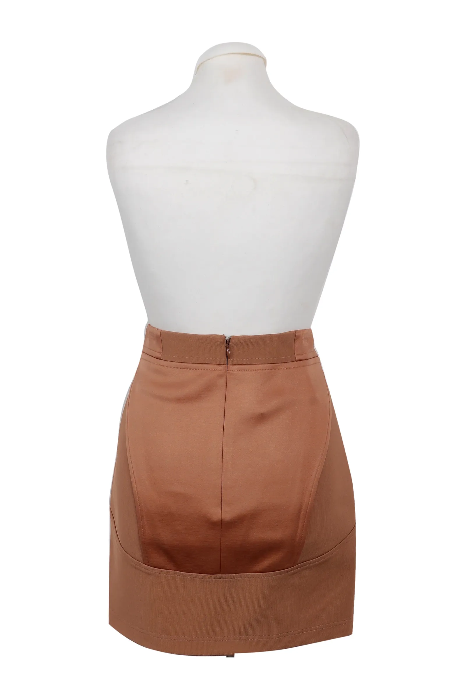 Fenty by Rihanna Tan Brown Cotton Mini Skirt