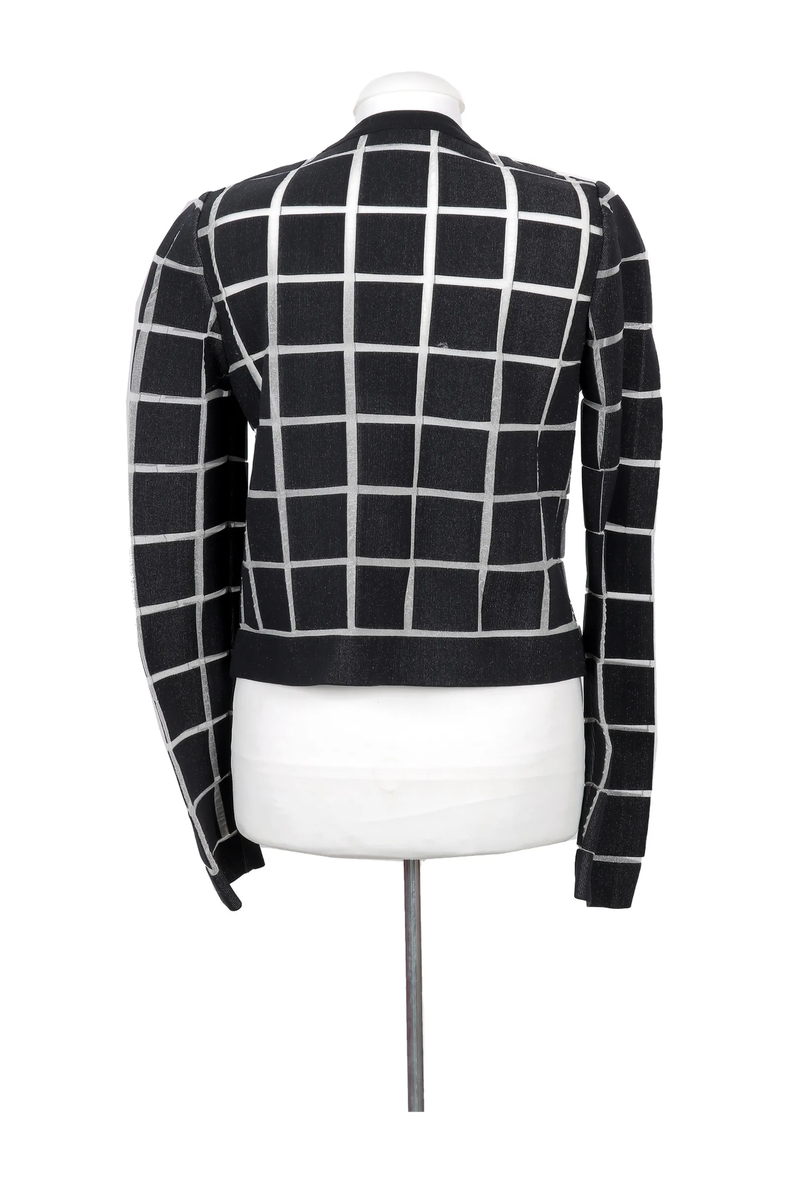 Balenciaga Black Check Jacket