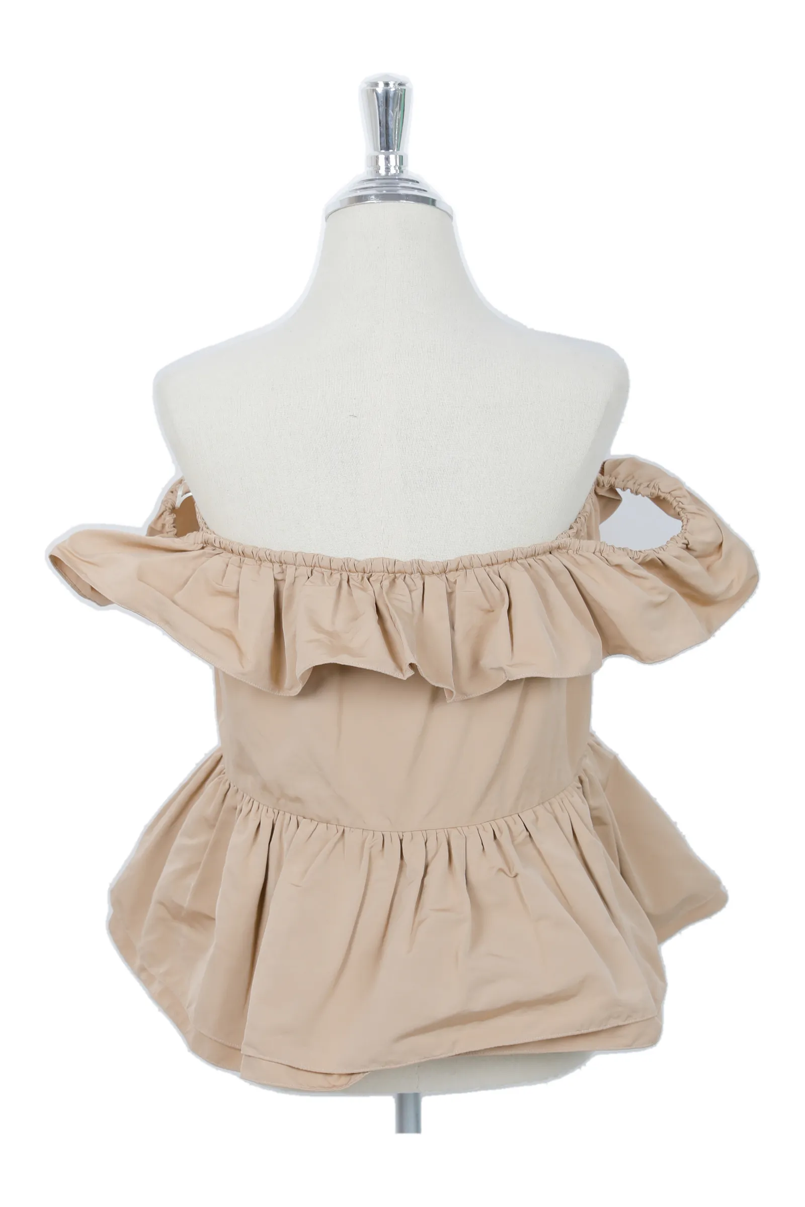 Rochas Blush Sand Crepe Top