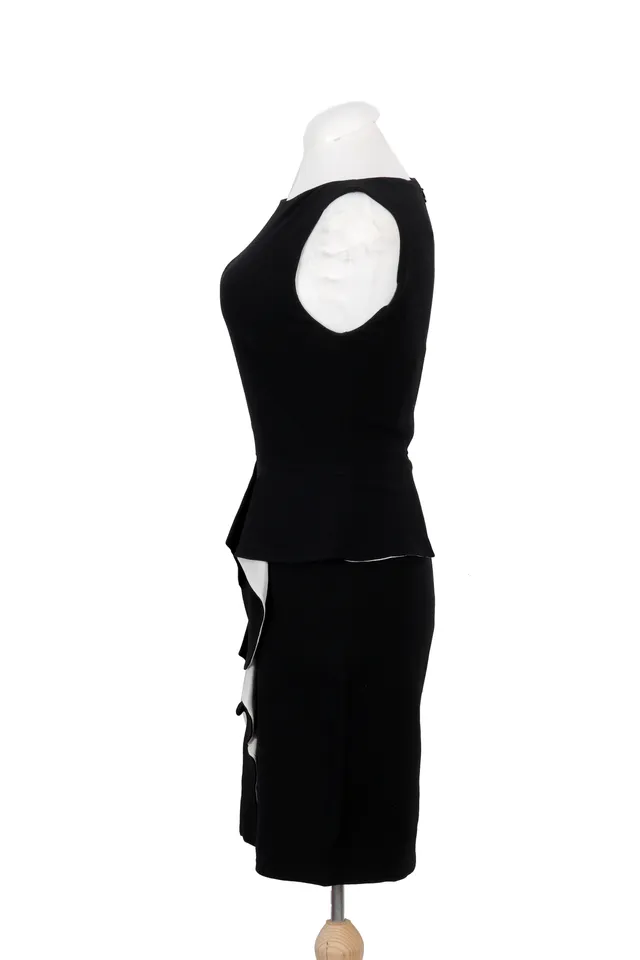 Emilio Pucci Black Wool Dress