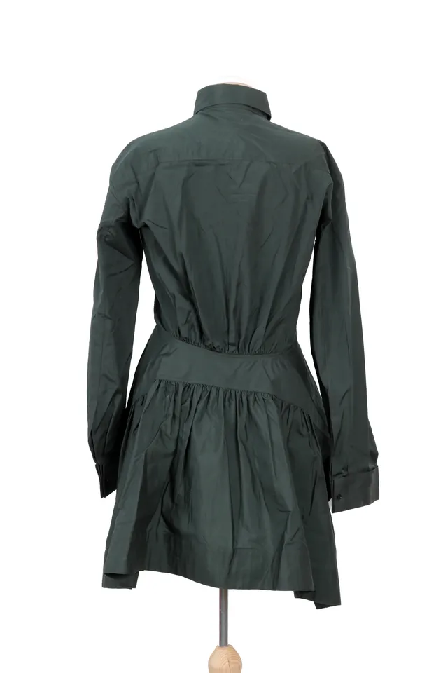 Alaia Green Silk Shirt